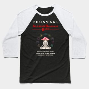 The Allman Brothers Band - Beginnings // In Album Fan Art Designs Baseball T-Shirt